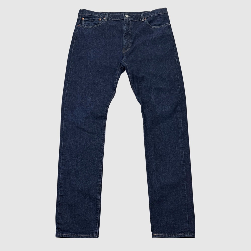 LEVI's 512 Premium Big E Jeans Men's *40 Slim Tapered Fit Zip Fly Indigo Blue